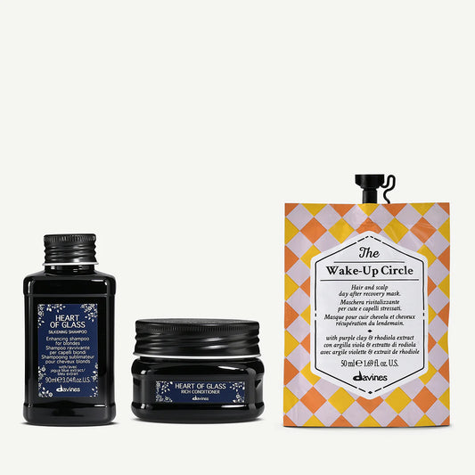 Davines Blonde Care Travel Set